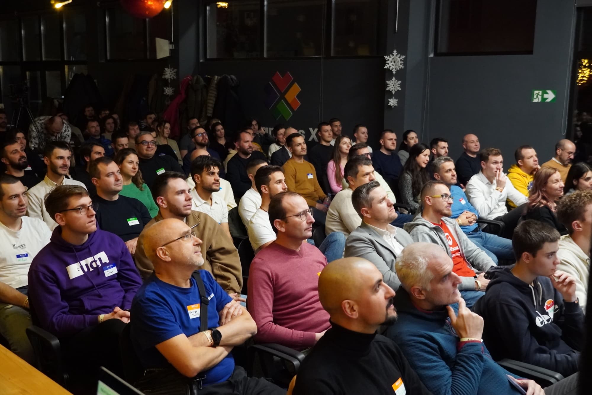 The audience during a keynote
